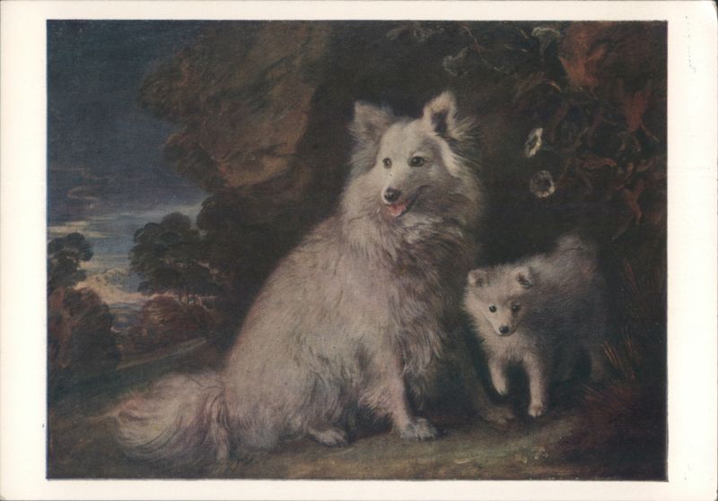 Thomas Gainsborough: White Dogs