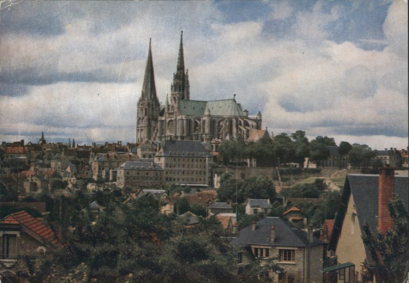 Chartres La Cathédrale, Eure-et-Loir France Cl. Franceschi