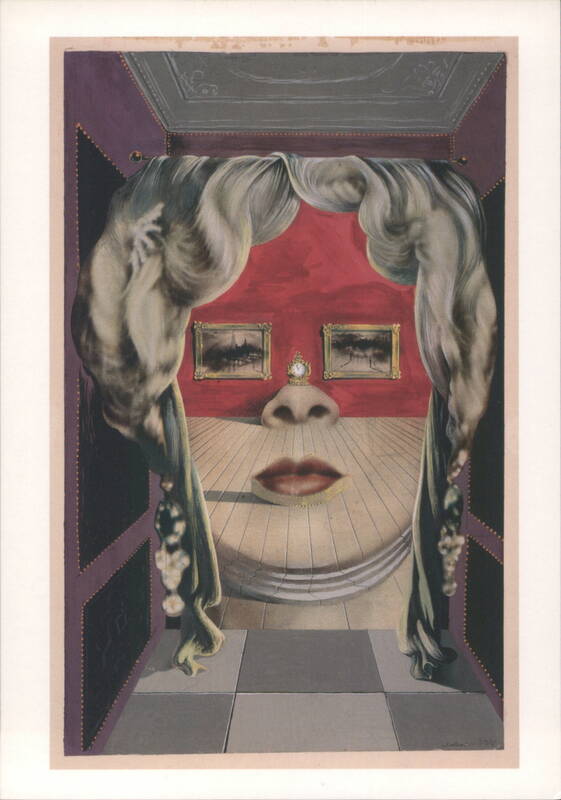 Mae West's Face Which May Be Used as a Surrealist Apartment