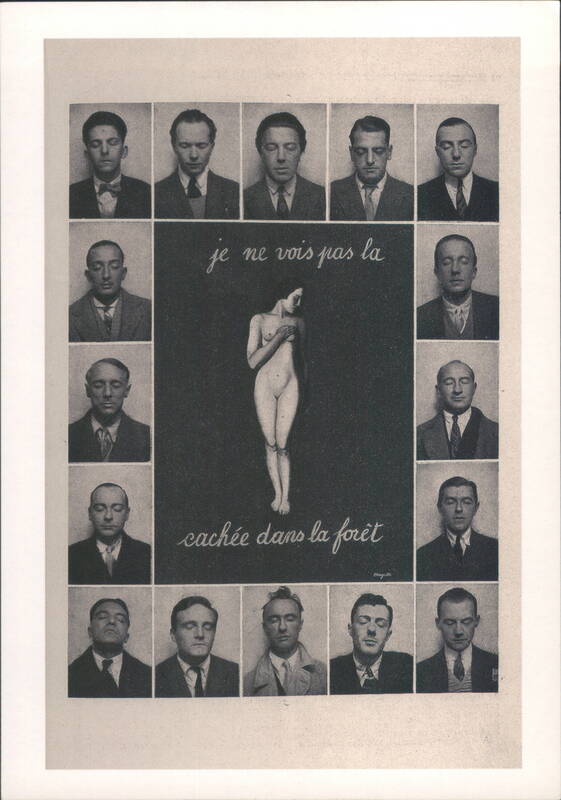 Magritte's La Femme cachée & Sixteen Surrealists René Magritte
