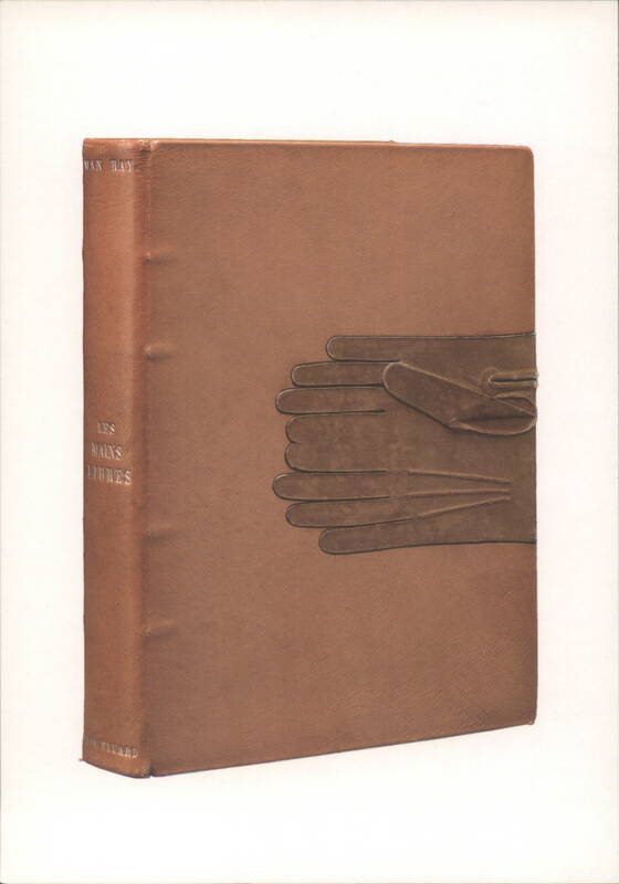 Man Ray, Les mains libres book cover, glove design