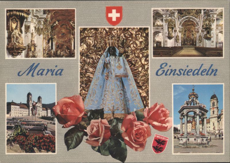 Maria Einsiedeln Abbey Black Madonna Switzerland
