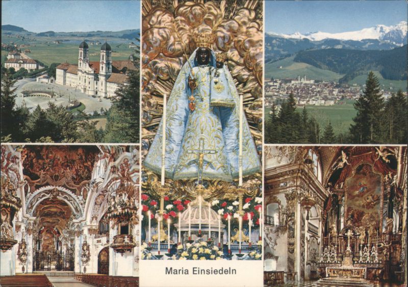 Maria Einsiedeln Abbey & Black Madonna Shrine, Switzerland