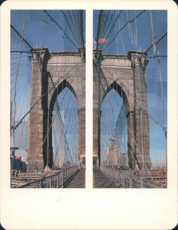 Brooklyn Bridge East Pillar, Cityscapes Collection New York