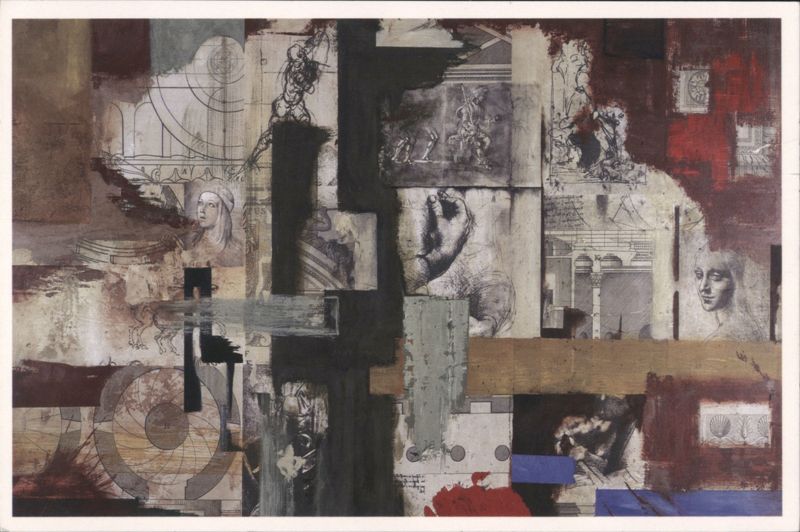 ESQUARED HOSPITALITY Abstract Collage Artwork MARLAINA DEPPE