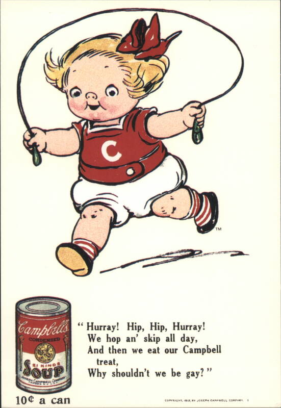 Campbell Kid Skipping Rope, Hurray! Hip, Hip, Hurray!
