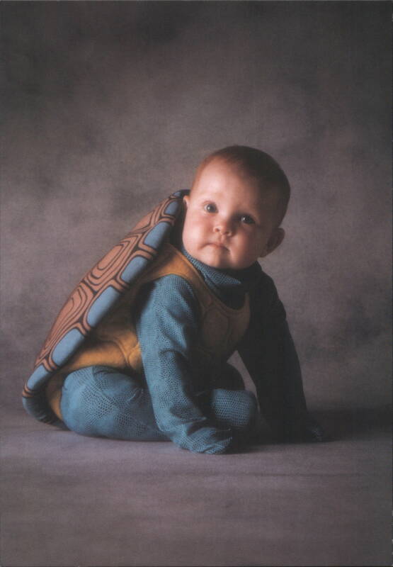 Baby in Turtle Costume TOM ARMA Dressed Animals