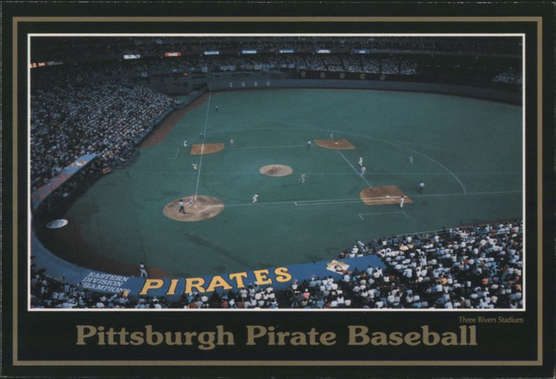 Pittsburgh Pirate Baseball at Three Rivers Stadium Pennsylvania