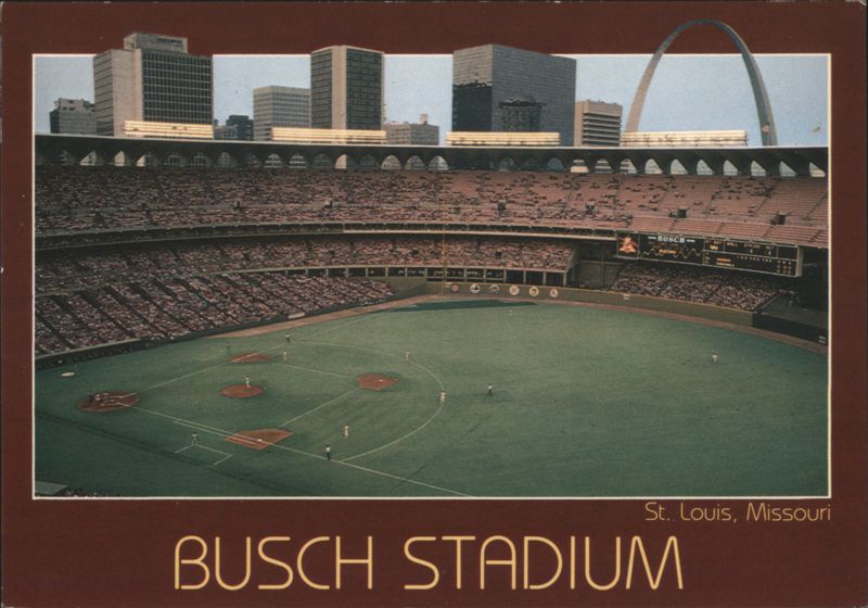 Busch Stadium Baseball Game, St. Louis, MO Missouri