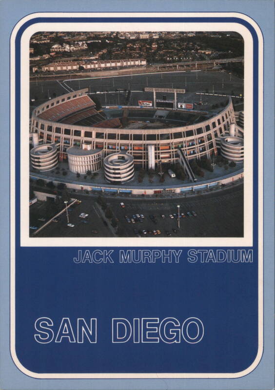 Jack Murphy Stadium Aerial View, San Diego CA California