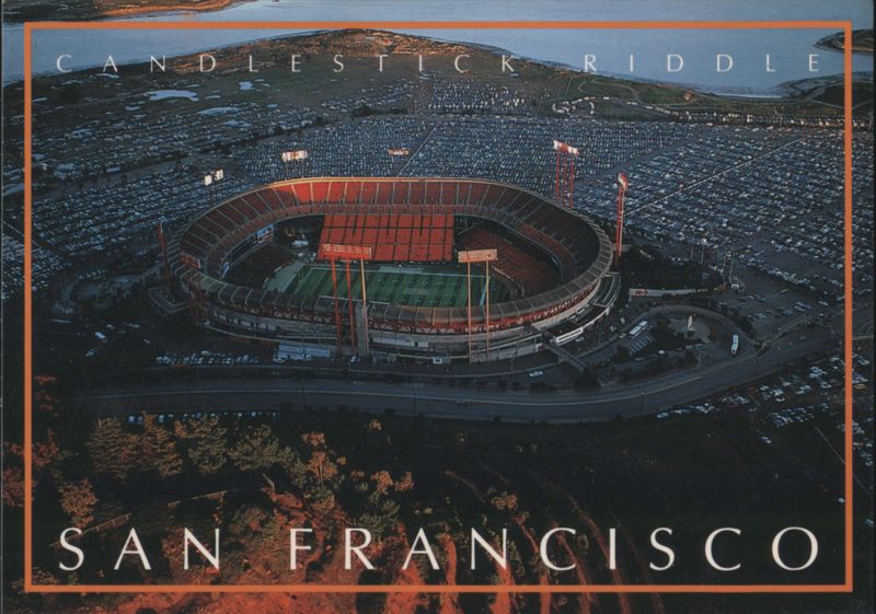 Candlestick Park Riddle San Francisco California