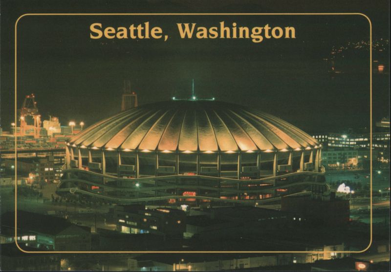 Seattle, Washington Kingdome Multi-Purpose Stadium