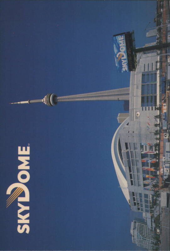 CN Tower and Skydome, Toronto Canada Larry Fisher Ontario
