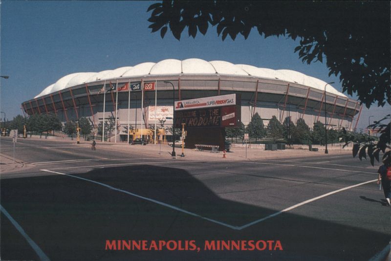 Hubert H. Humphrey Metrodome, Minneapolis Minnesota