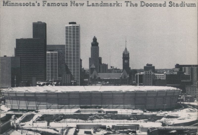 Minnesota's Famous New Landmark: The Doomed Stadium Minneapolis