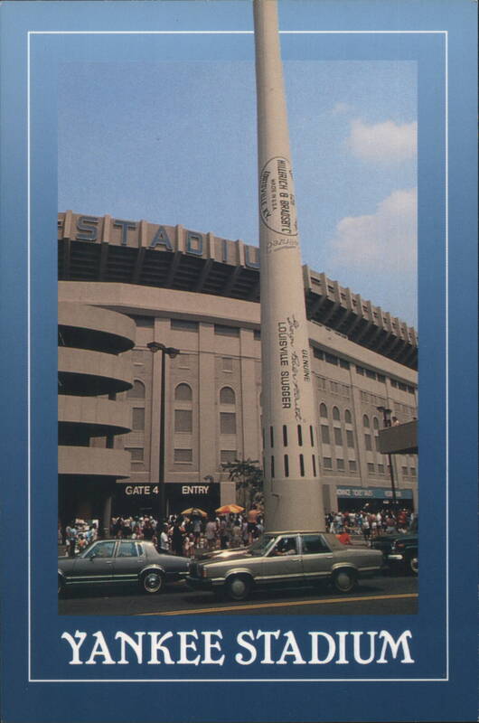 Yankee Stadium & Louisville Slugger Bat, Bronx NY New York