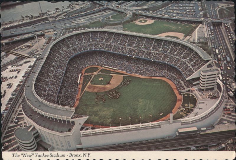 The New Yankee Stadium, Remodeled Sports Arena Bronx New York