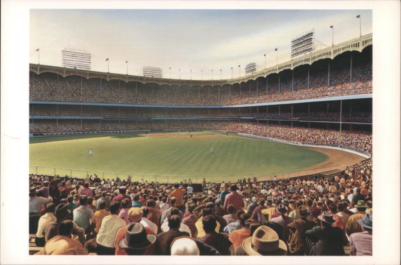 Yankee Stadium Revisited, William Feldman, Baseball Game New York