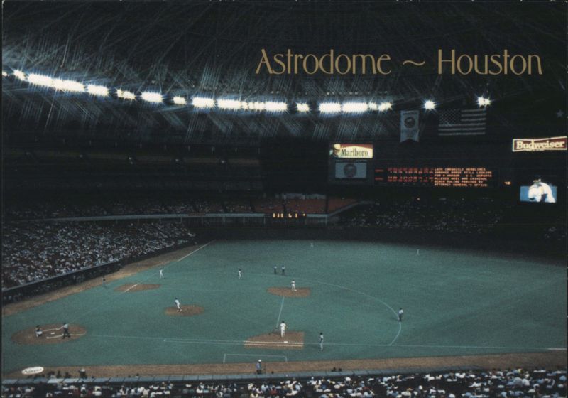Astrodome Houston, Texas - Baseball Game David Damiani