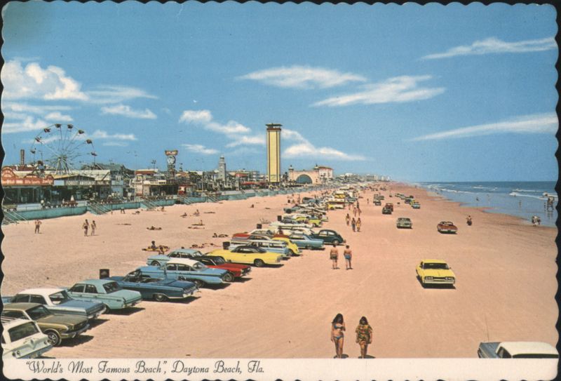 Daytona Beach, World's Most Famous Beach, Boardwalk, Clock Tower Florida