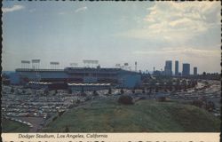 Dodger Stadium, Los Angeles, California Postcard