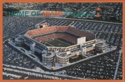 Joe Robbie Stadium, Home of Miami Dolphins Postcard