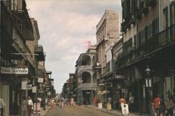 Royal Street - New Orleans, Louisiana Postcard