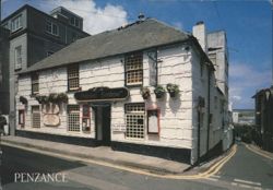 Admiral Benbow Inn, Penzance Postcard