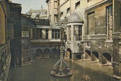 The King's Bath, Hot Mineral Spring Postcard