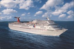 Carnival 'Fun Ship' Imagination Cruise Liner Postcard