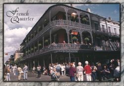 French Quarter New Orleans, Louisiana Postcard