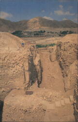 Jericho Old City Archaeological Site, Holy Land Postcard