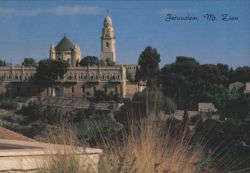 Jerusalem, Mt. Zion General View Postcard