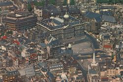 Royal Palace & Dam Square, Amsterdam Postcard