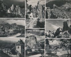 Castell de Guadalest, Partial Views Postcard
