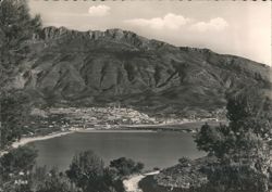 Altea Bay & Mountain Range Postcard