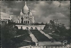 Sacré-Cœur Basilica, Montmartre, Paris Postcard