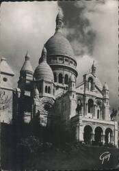 Sacré-Cœur Basilica Montmartre (1876-1910) Postcard