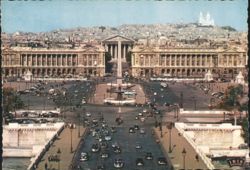 Place de la Concorde, Paris Postcard