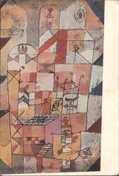 Paul Klee, La casa del nord, 1919 Postcard