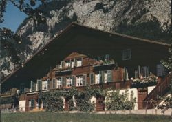 Chalet du Simmental, Swiss Alps Postcard
