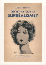 André Breton, Qu'est-ce que le Surréalisme? Magritte Postcard