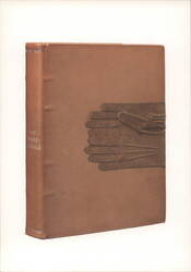 Man Ray, Les mains libres book cover, glove design Postcard