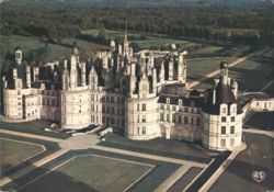 Chambord Château, Loire Valley, France Postcard