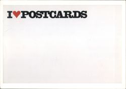 I ❤️ POSTCARDS Postcard