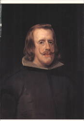 Felipe IV Portrait by Diego Velázquez Postcard