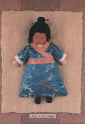 Anne Geddes Baby in Kimono, 2000 Collection Postcard
