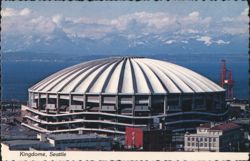 Kingdome Seattle, King County Domed Stadium Postcard