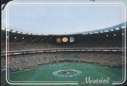 Olympic Stadium Interior, Montréal, Quebec Postcard