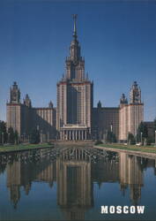 Moscow University Main Building, Vorobyovy Hills Postcard